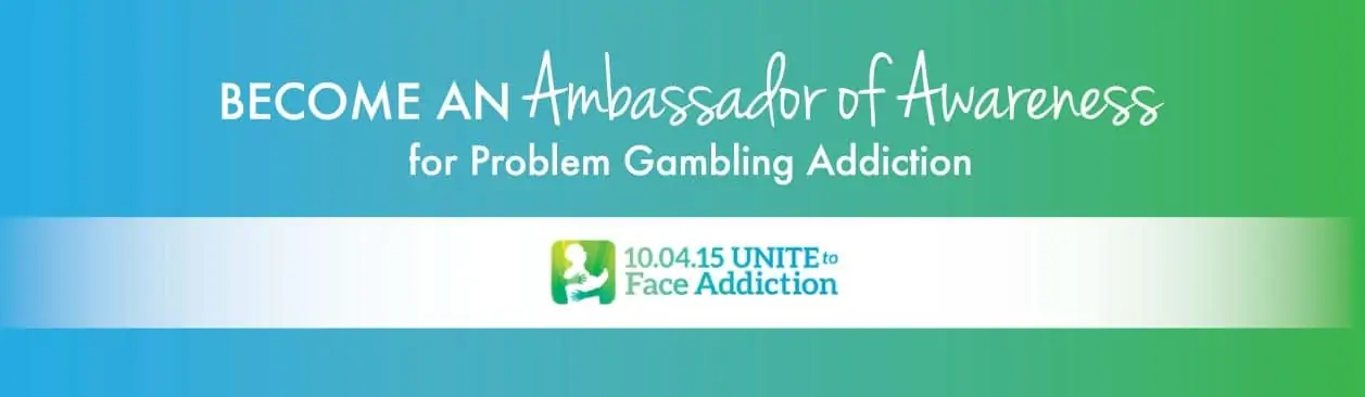 Featured Event - Become an ambassador for Awareness of Problem Gambling Addiction
