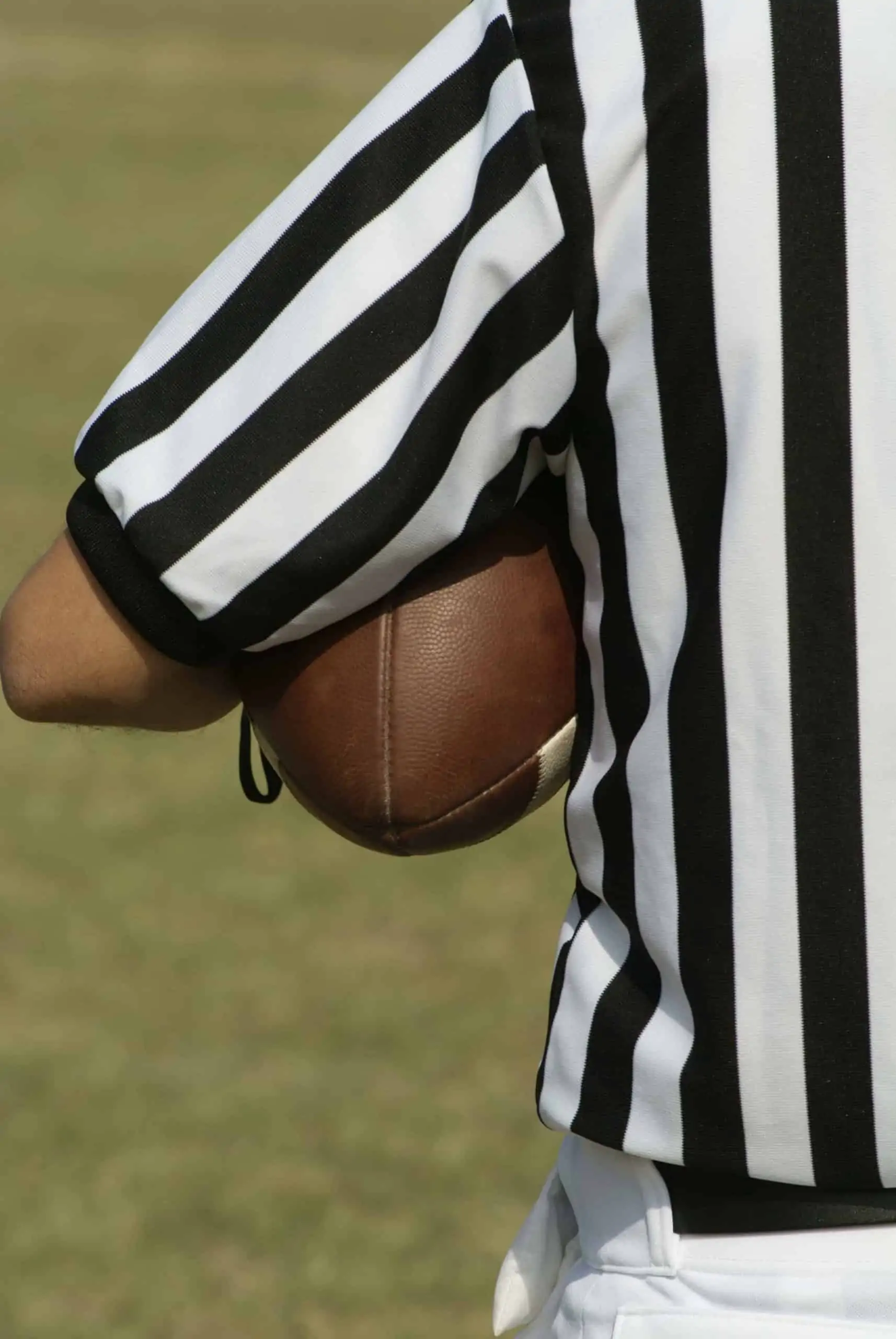 ref holding football