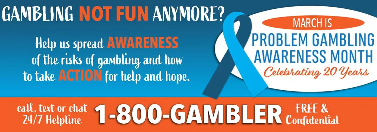 Problem Gambling Awareness Month