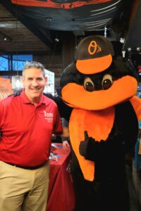 Peer Supervisor – Will Hinman with the Oriole Bird